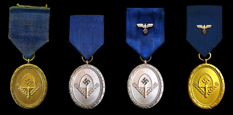 RAD service medals